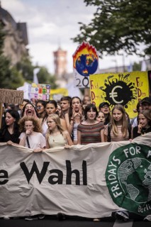 Berlin, 31.05.2024. Climate strike by Fridays For Future with over 13, 000 mostly young people in