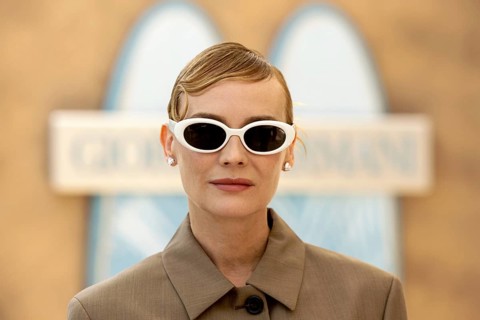 Cannes, France, 19.5.2024: Diane Kruger in front of the talk about her new film The Shrouds at The
