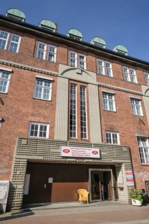 Ditib Mosque, Turkish-German Cultural Centre Diyanet, Fleischhauerstrasse, Luebeck, Lower Saxony,
