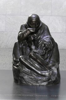 Pieta by Kaethe Kollwitz in the Schinkelbau Neue Wache unter den Linden in Berlin, Berlin, Germany,
