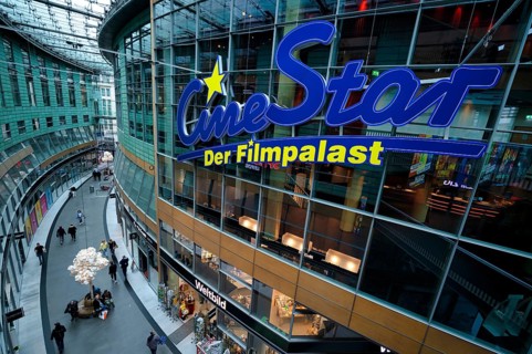 Petersbogen, casino, CineStar Der Filmpalast, cinema, logo, shopping arcade, mall, shopping centre,