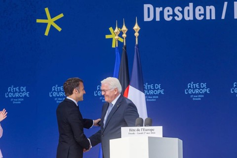 French President Emmanuel Macron visits the Federal Republic of Germany at the invitation of
