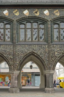 New Chamber, Town Hall, Market, Luebeck, Schleswig-Holstein, Germany, Europe