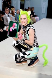 Johanna Keimeyer at the German premiere of Becoming Karl Lagerfeld at the Zoo Palast Berlin on 30