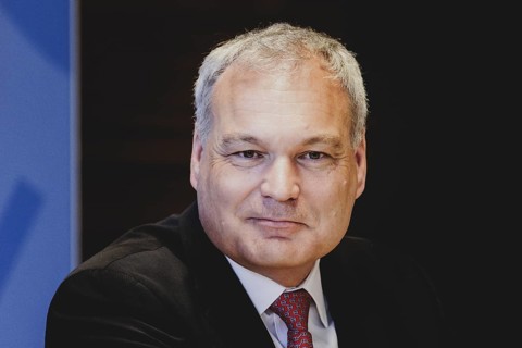 Walther Pelzer, Director General of the German Space Agency at DLR, recorded at the launch event