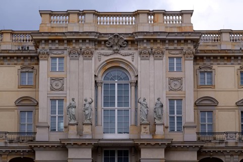 Humboldt Forum, City Palace, Berlin Palace, Schlueterhof, Berlin, Germany, Europe