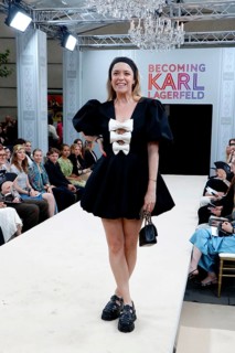 Marina Hormanseder at the German premiere of Becoming Karl Lagerfeld at the Zoo Palast Berlin on 30