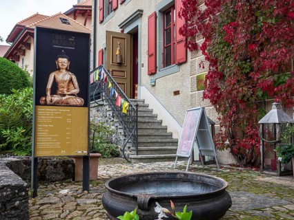 Tibet museum in Gruyeres, Switzerland, Europe