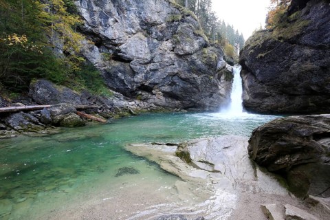 Buchenegg waterfalls