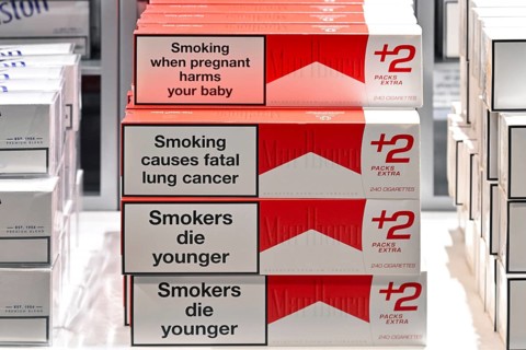 Airport Duty Free Marlboro cigarettes