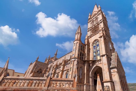 Mexico, Zacatecas catholic churches, Parish of our Father Jesus in historic colonial center,