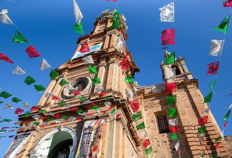 Landmark Puerto Vallarta church-Parish of Our Lady of Guadalupe