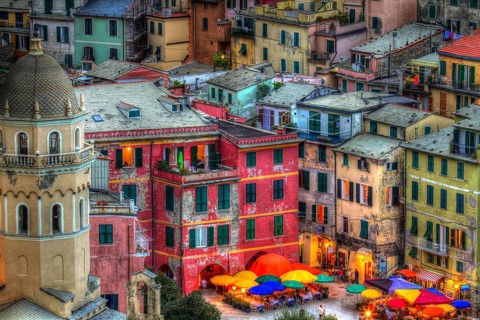 Vernazza partial view (Cinque Terre), Italy, Europe