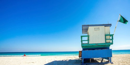 Beachguard high seat Miami Florida