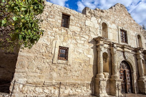 Fort Alamo in San Antonio Texas United States