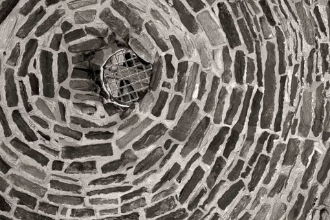 View into the dungeon of Leuchtenburg Castle, now accessible from the museum