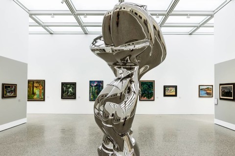 Würth Museum 2, Sculpture Tony Cragg, Gaisbach, Künzelsau, Baden-Württemberg, Germany, Europe