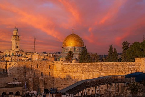 The Dome of the Rock on Temple Mount