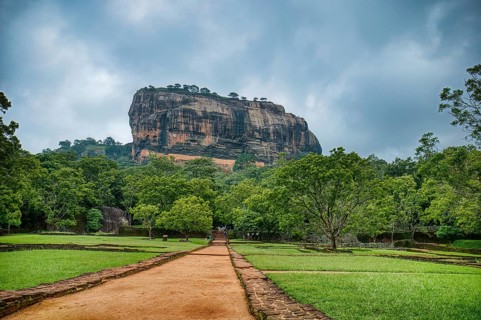 The Ancient City of Sigiriya with Sigirya Rock Fortress