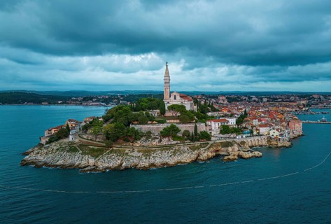 Rovinj is a city in Croatia situated on the north Adriatic Sea, located on the western coast of the