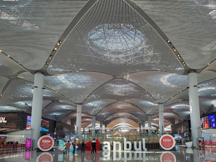 International departure gates at Istanbul Ataturk Airport Ataturk