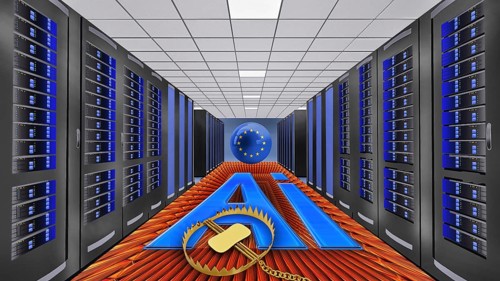Symbolic image, EU AI regulation, first law worldwide, use of AI, AI, transparency regulation,