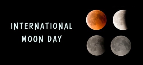 International moon day, solar eclipse, astronomy science