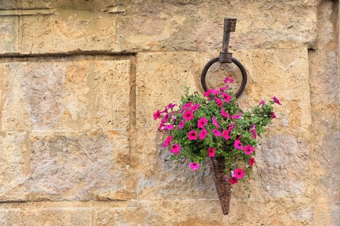 Pienza, Val d'Orcia, Orcia Valley, UNESCO World Heritage Site, Province of Siena, Tuscany, Italy,