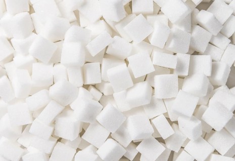 White Sugar cubes (full frame image) for use as background image or as texture