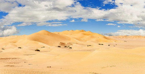 Jeep safari in the beautiful Omani Rub al-Chali Desert