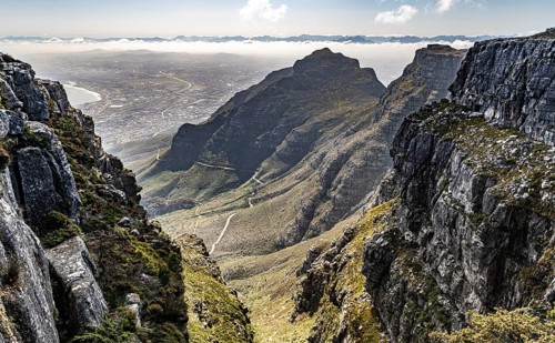 View from Table Mountain (Cape Town, South Africa)
