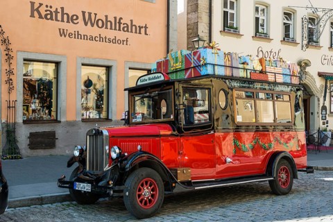 Käthe Wohlfahrt, Rothenburg ob der Tauber, Romantic Road, Franconia, Bavaria, Germany, Europe