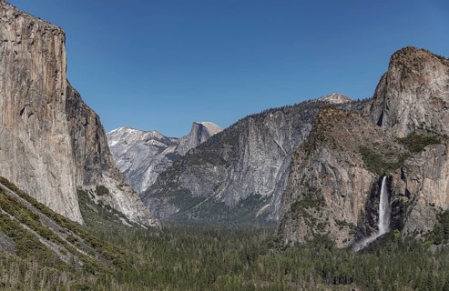 Tunnel View at Yosemite National Park, California, USA, North America