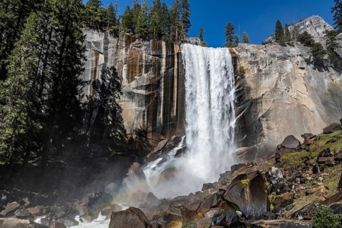 Vernal Falls in Yosemite National Park, California, USA, North America