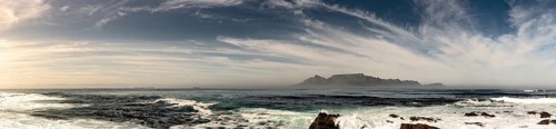 Cape Town, view from Robben Island South Africa