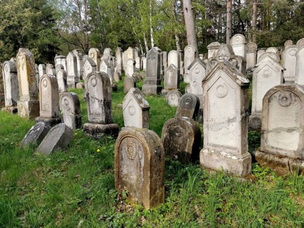 Jewish cemetery, Jewish cemetery Burgkunstadt, one of the largest Jewish country cemeteries in