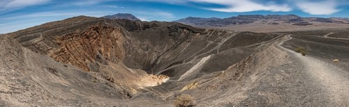 Ubehebe Crater panorama, Death Valley National Park