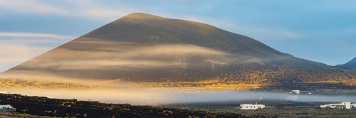 Montana Negra, Parque Natural de Los Volcanes, Lanzarote, Canary Islands, Spain, Europe
