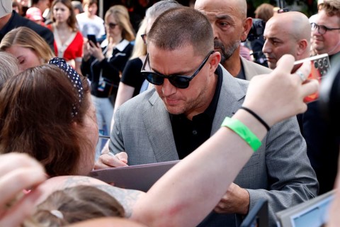Channing Tatum at the German premiere of To the Moon at Berlin's Zoo Palast on 10 July 2024