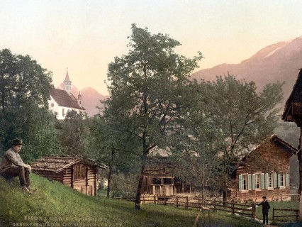 Geburtshaus des Schweizer Nationalheiligen Niklaus von Flüe, Sachseln, Schweiz / The birthplace of