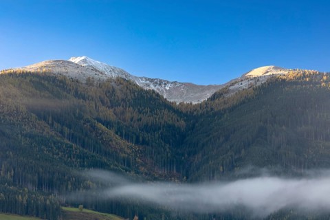 Hohe Tauern, Glockner group, near Niedernsill, Austria, in the morning light, Europe