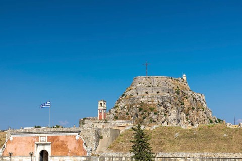 Old fortress in Kerkyra, Corfu