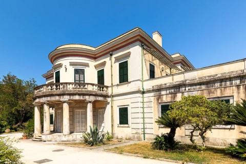 Mon Repos Castle in Kerkyra, Corfu