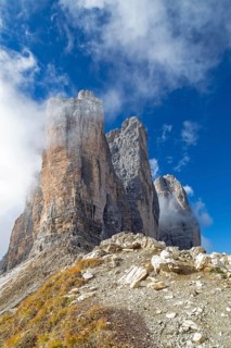 Three Peaks north side, Dolomites, South Tyrol