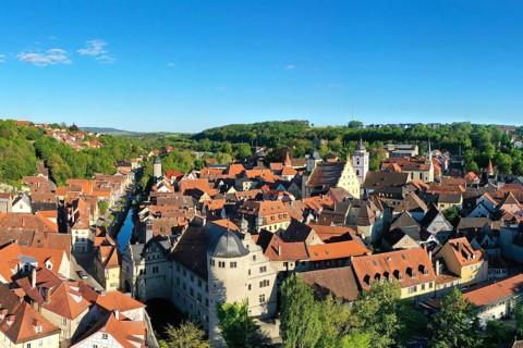 Aerial view of Marktbreit