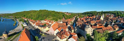 Aerial view of Marktbreit