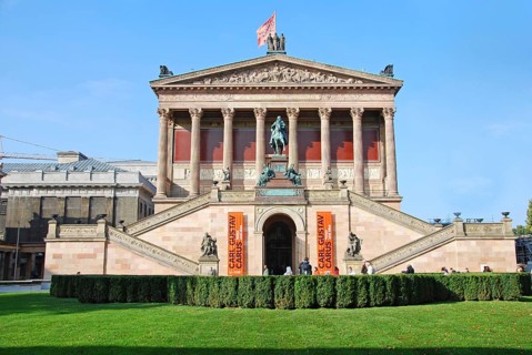 Museum Alte Nationalgalerie on the Museum Island in Mitte, Berlin, Germany, Europe