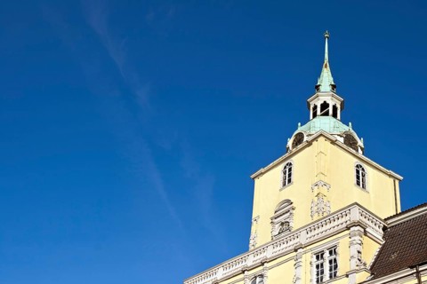 Oldenburg Castle, landmark of the city of Oldenburg, Lower Saxony Oldenburg castle, landmark of the