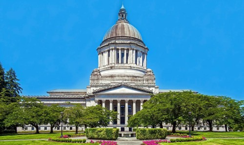 Washington State Capitol Seattle Washington USA