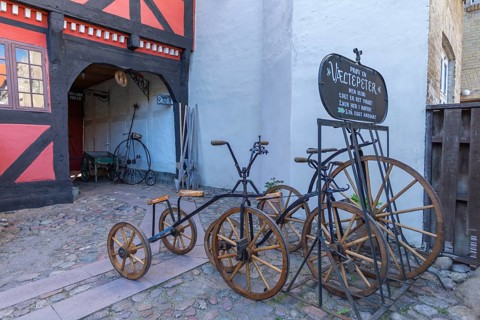 Kerteminde, Museum Farvergarden, colour garden or dyer's garden, cultural history, historic